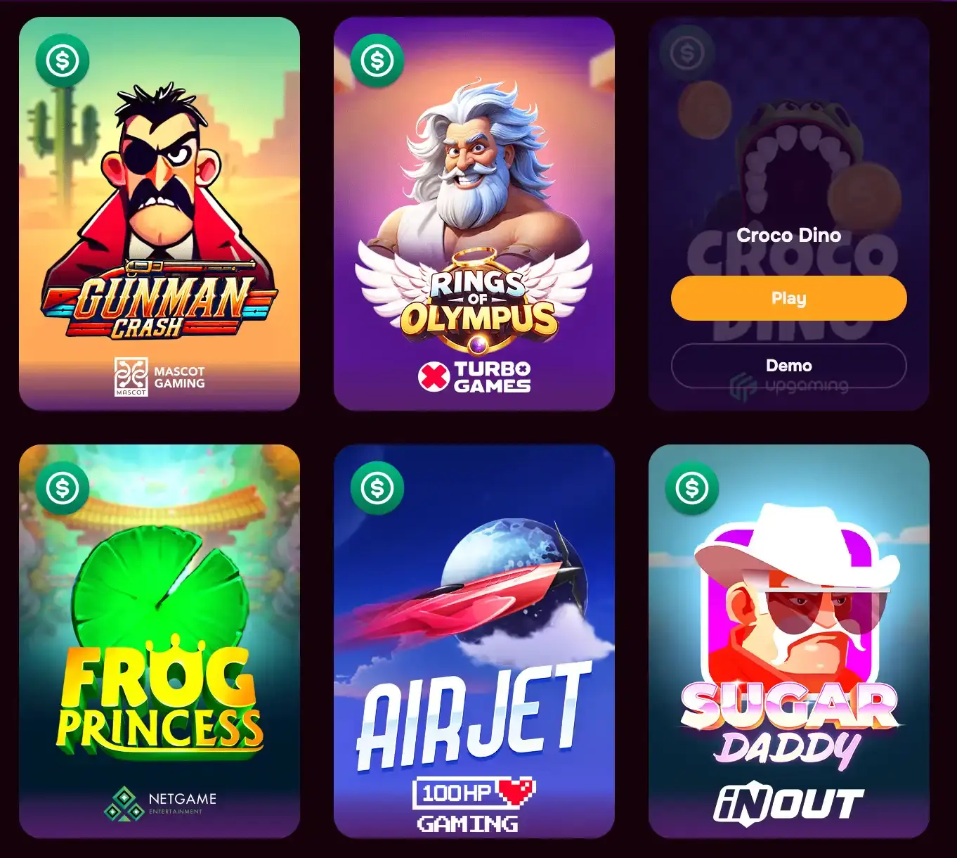 Best Crash LuckyHills Online Slots