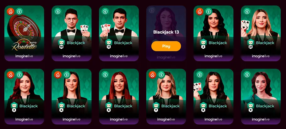 Lucky Hills Games With Real Dealers