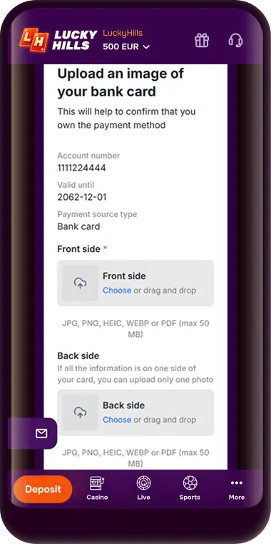 Confirm Your Payment Methode